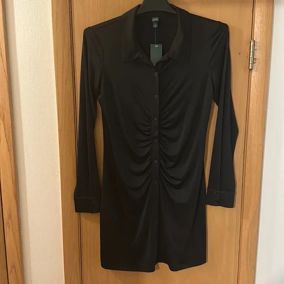 shop long sleeve maxi dress Avery Long Sleeve Maxi Dress / Black | MESHKI